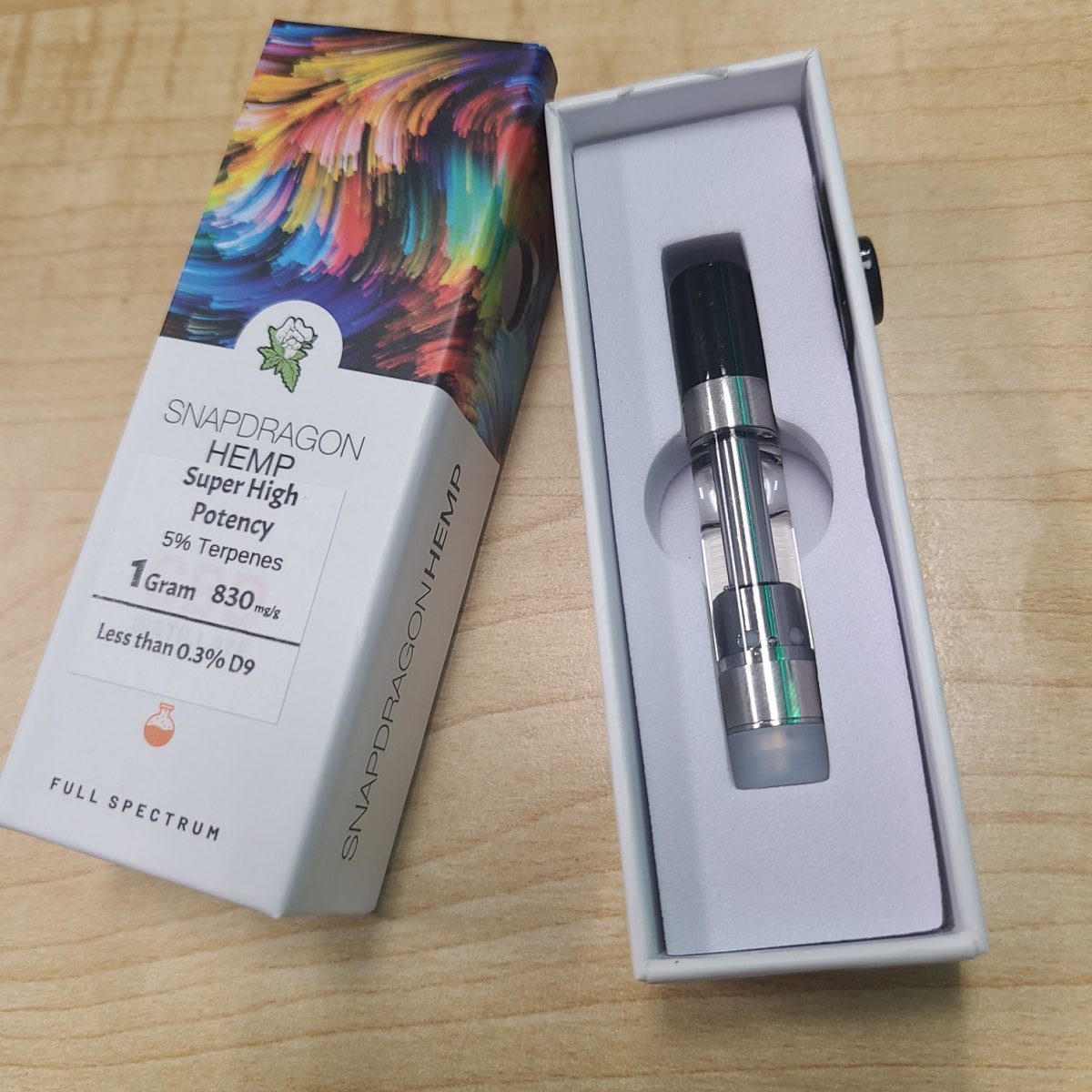 CBN Blend Super Full Spectrum Vape Cartridge Snapdragon Hemp