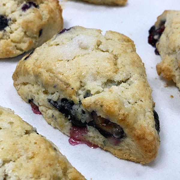 Blueberry Infused Scone