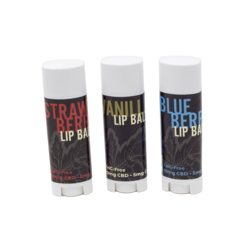 Whitebox - Lip Balm - THC Free - 10 mg - Strawberry-Vanilla-Blueberry