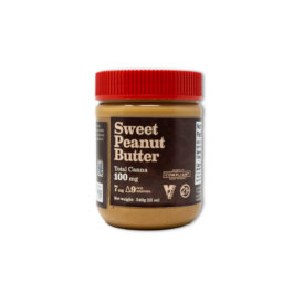 Delta-9 THC Live Resin Infused Peanut Butter Jar 100mg