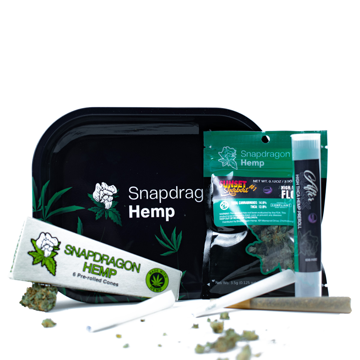 THCA Flower Power Bundle Snapdragon Hemp