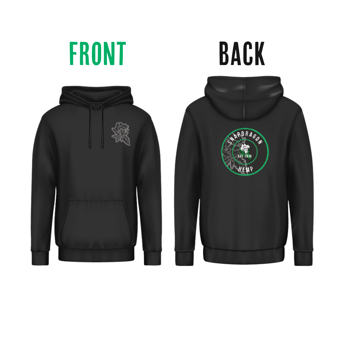 Snapdragon Apparel TShirts and Hoodies Snapdragon Hemp