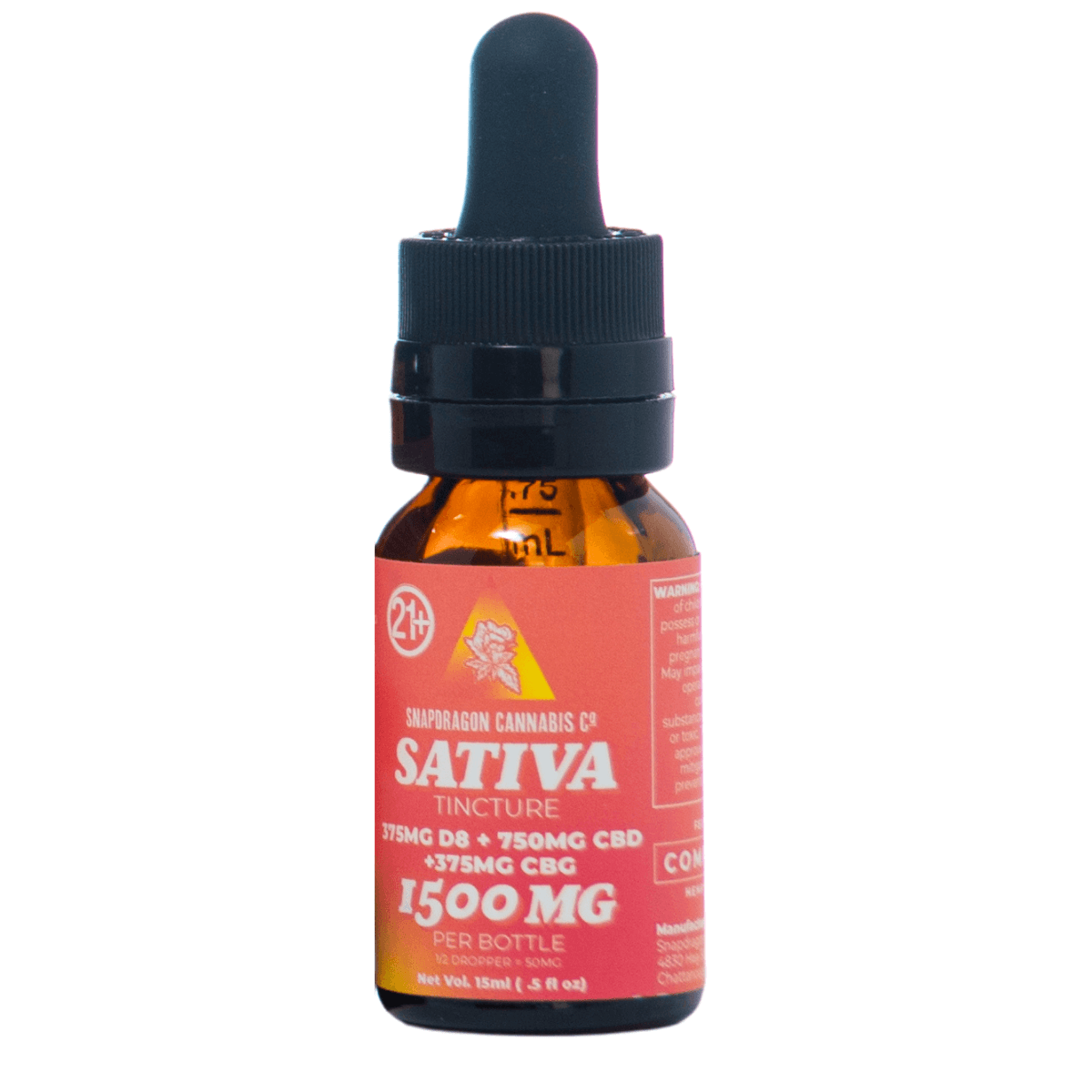 Snapdragon Cannabis Co. Sativa and Indica Tinctures 15ml/30ml