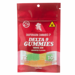 Pack of 12 10mg Delta-9 THC Gummies