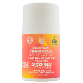 Transdermal Magnesium Joint Lotion with Delta-9 THC, CBD, CBG