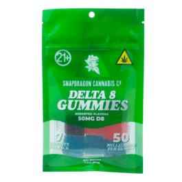 D8 50mg Gummy Front