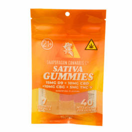Delta-9 THC Infused Sativa Gummies