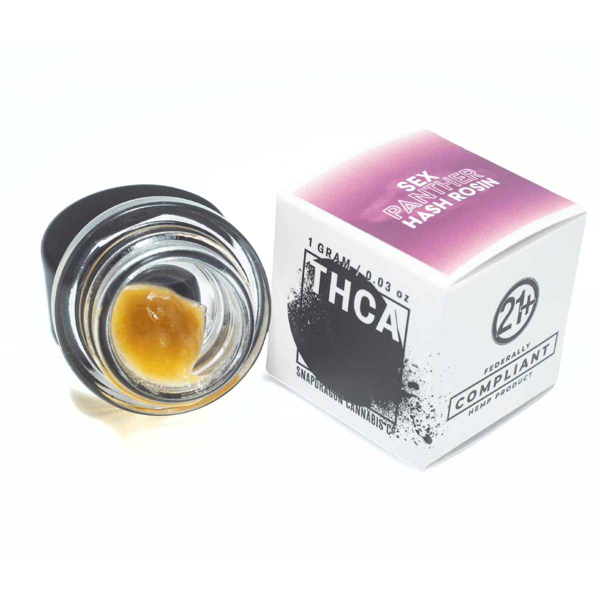 THCA Live Hash Rosin - Snapdragon Hemp