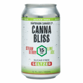 15mg Delta-9 THC Strawberry Limeade Canna Bliss - Snapdragon Hemp