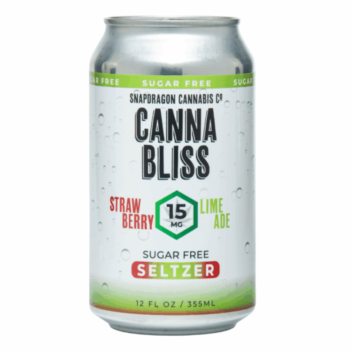 15mg Delta-9 THC Strawberry Limeade Canna Bliss - Snapdragon Hemp