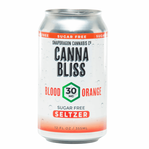 30mg Delta-9 THC Blood Orange Canna Bliss - Snapdragon Hemp