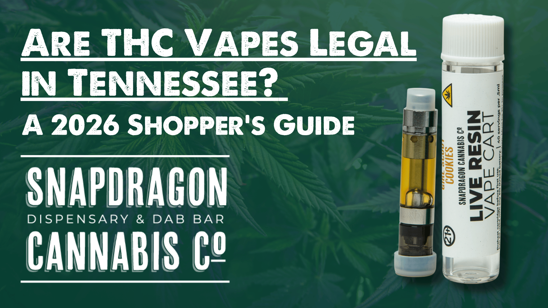 best thc vapes in tennessee Are THC Vapes Legal in Tennessee? A 2026 Shopper's Guide
